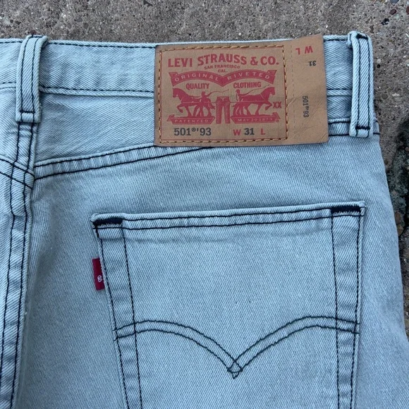 Levi’s 501 ‘93 Straight Cropped - Picture 11 of 15